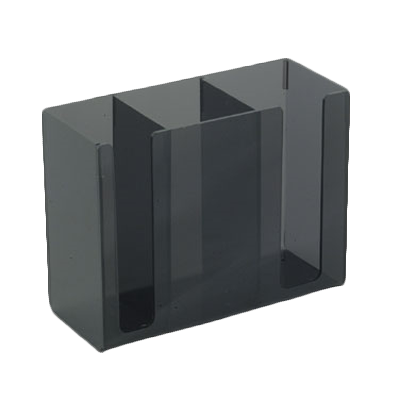 Thunder Group PLCH001-B Black Acrylic Chopstick Holder