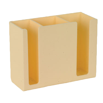 Thunder Group PLCH001-I Ivory Acrylic Chopstick Holder