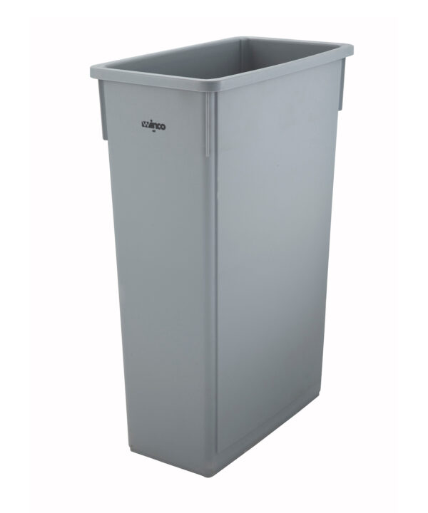 Slender Trash Can | Winco PTC-23SG | RHQ Supplies