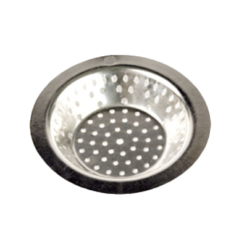 Thunder Group SLSN335 perforated sink strainer in stainless steel, top view