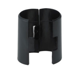 Winco VC-SC2 shelf sleeve clips in black plastic, 4-pack for VC/VEX wire shelving