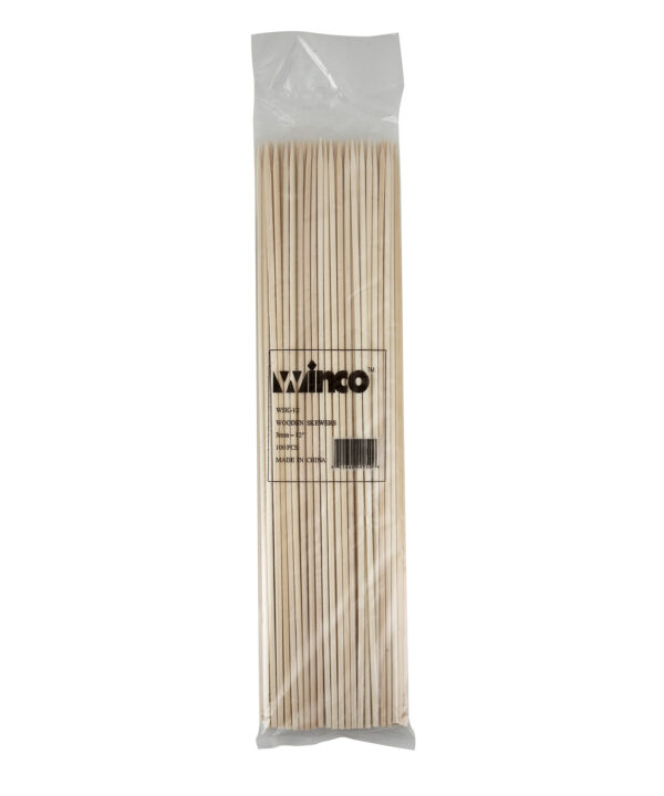 Bamboo Skewers | Winco WSK-12 | RHQ Supplies