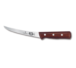Victorinox 5.6606.15 6″ Curved Semi-Stiff Boning Knife, Rosewood