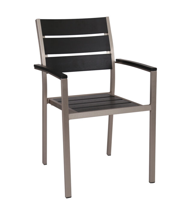 Indoor/Outdoor Stacking Armchair | G & A 8216AR | RHQ Supplies