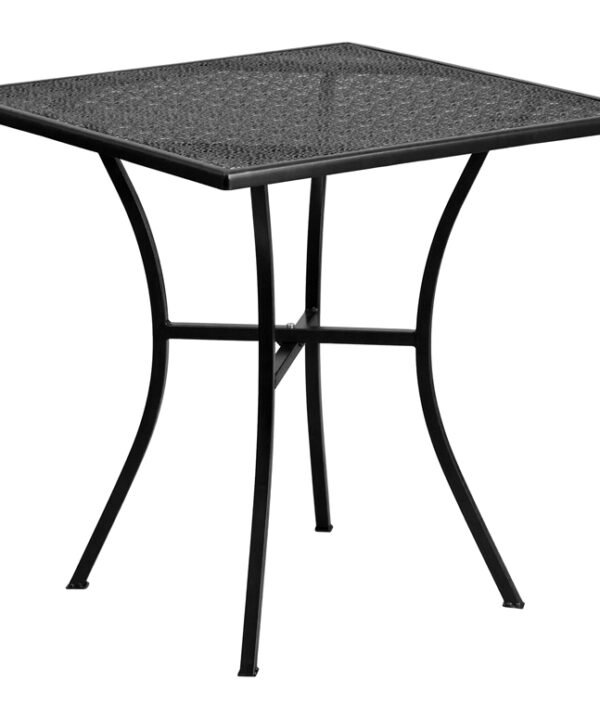 Square Patio Table | Flash Furniture CO-5-BK-GG | RHQ Supplies