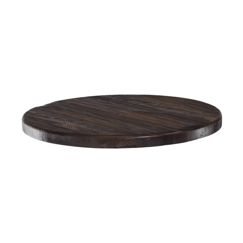 G & A RA24 Reclaimed Solid Wood Round Tabletop - ( 24" Diameter )