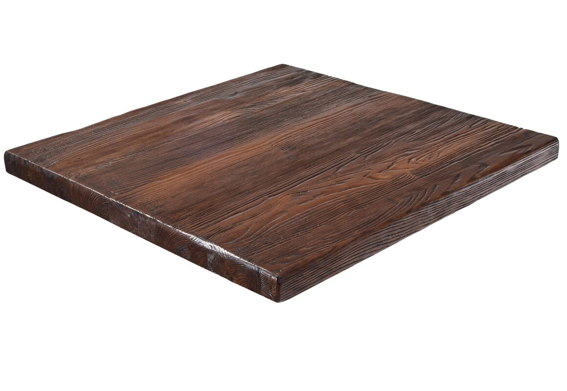 G & A RA2424 Reclaimed Solid Wood Square Tabletop - ( 24" x 24" )