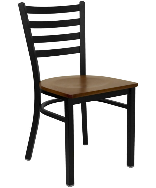 Metal Restaurant Chair | Flash Furniture XU-DG694BLAD-CHYW-GG | RHQ Supplies