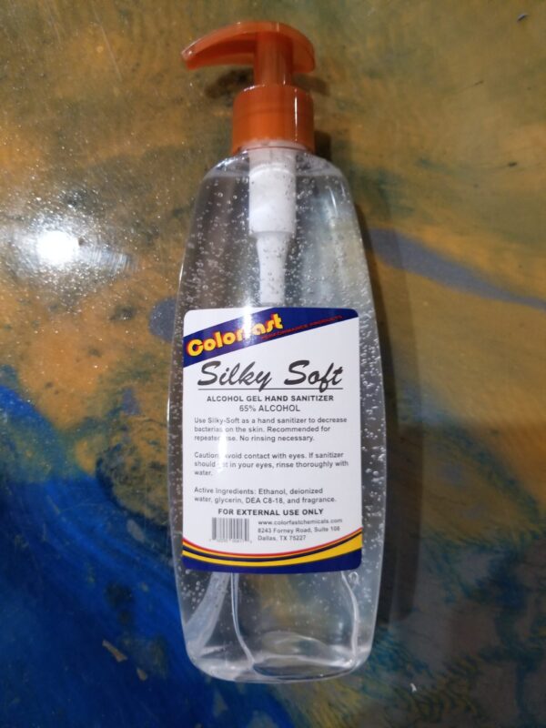 Colorfast 40005-GELB 16-Ounce Hand Sanitizer with Pump