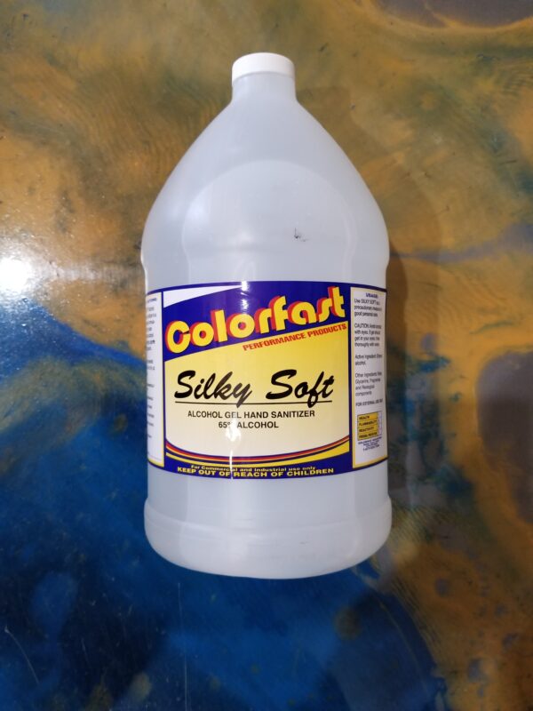 Colorfast 40005-GELB 1-Gallon Bottle Hand Sanitizer