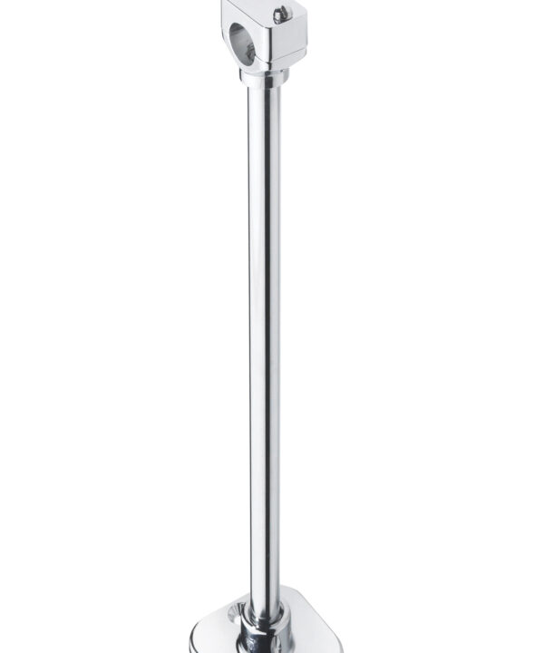 Krowne 21-137 Royal Series stainless steel pre-rinse wall bracket, front view