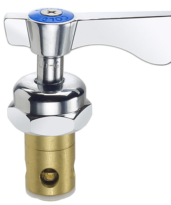 Krowne 21-330L Royal Series cold compression cartridge valve repair kit in silver chrome-plated brass, product view