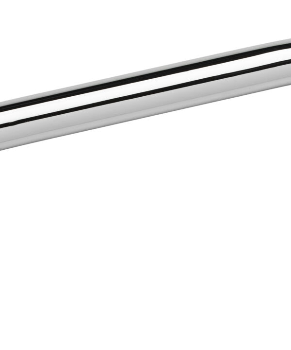 Krowne 21-421L 8-inch swing spout in polished chrome, side view