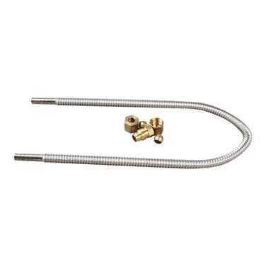 AllPoints 26-4120 Stainless Steel Flex Tube Kit, 1/4" x 18"