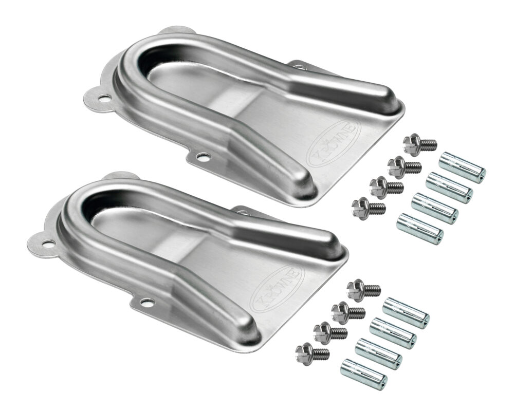 Krowne 28-200 Heavy-Duty Stainless Steel Caster Positioning Set