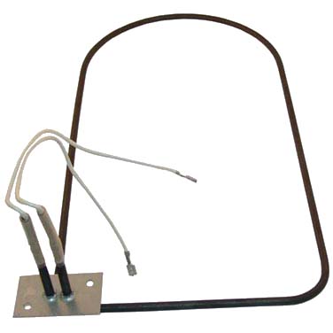 AllPoints 34-1260 dome warmer heating element in stainless steel, top view