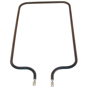 AllPoints 34-1585 steam table warmer heating element in stainless and metal, top view