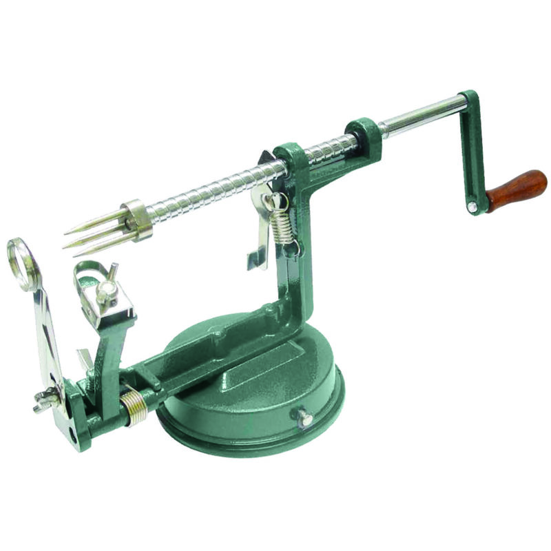 Winco AP-12 Tabletop Apple Peeler with Stainless Steel Blade