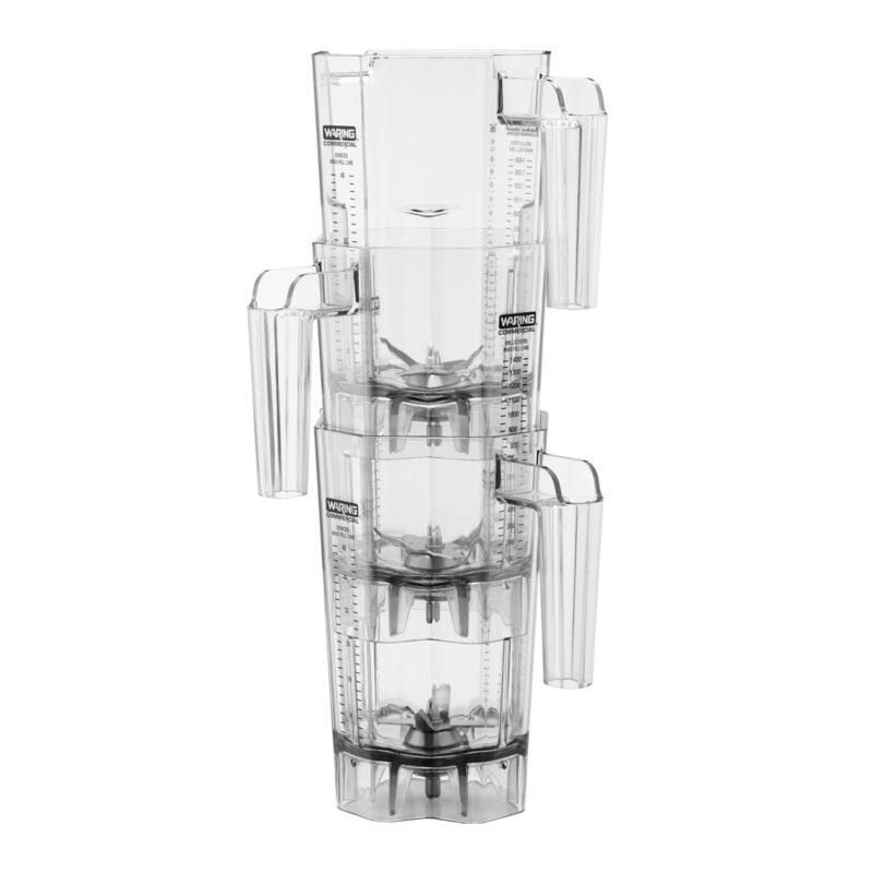 Waring CAC139 Clear Blender Container with Blade Assembly - 48 Ounce Capacity