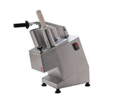 Uniworld FP-300A continuous-feed food processor in cast aluminum, front view