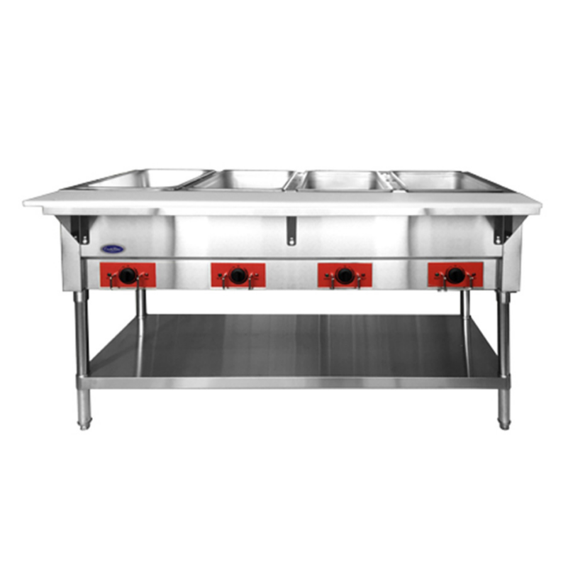 Atosa CSTEA-4C 58" 4-Well Electric Steam Table