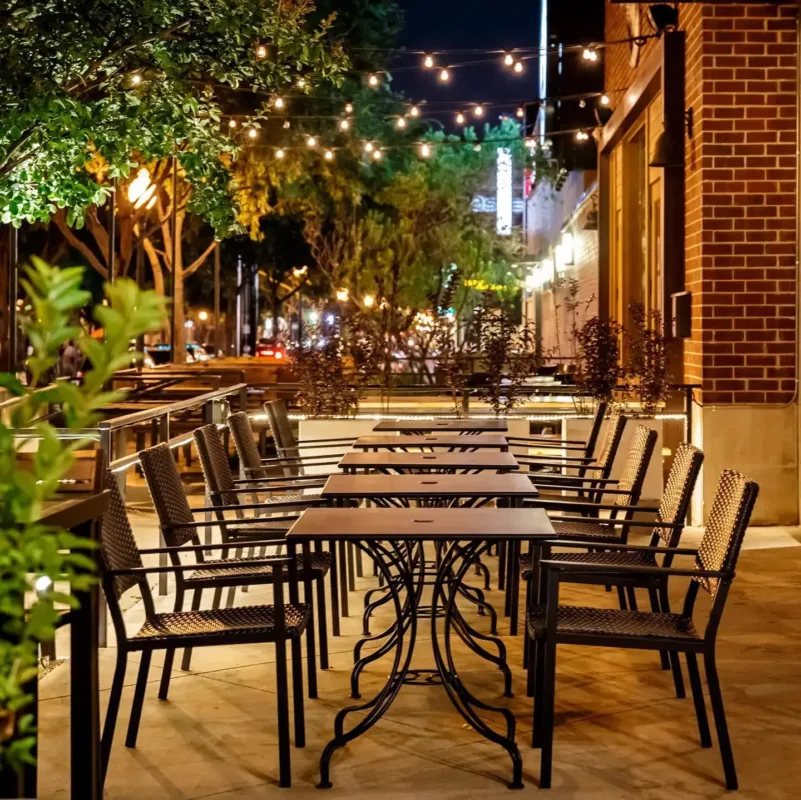 Manpuku Japanese BBQ kitchen and service line, japanese bbq restaurant in Dallas, TX, designed and built by Restaurant Headquarters