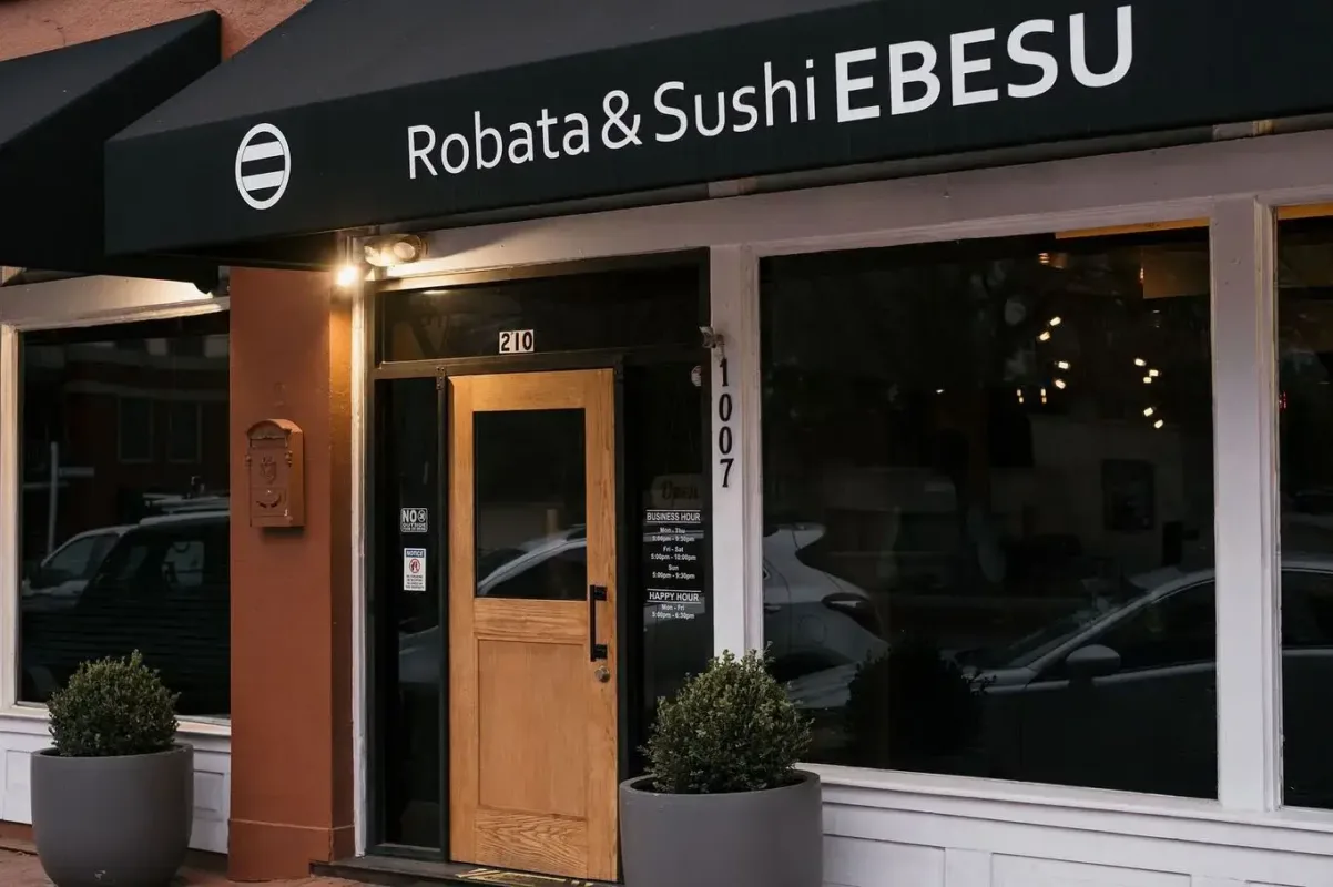 Ebesu Robata & Sushi dining room, robata & sushi restaurant in Plano, TX, designed and built by Restaurant Headquarters