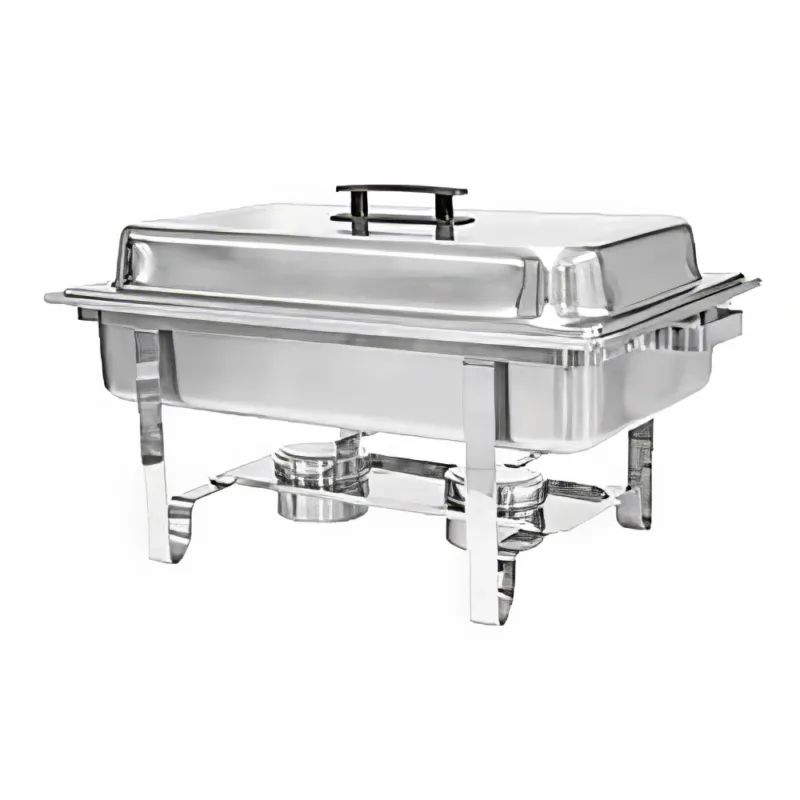 Thunder Group SLRCF001F 8 Qt Full-Size Folding Chafer