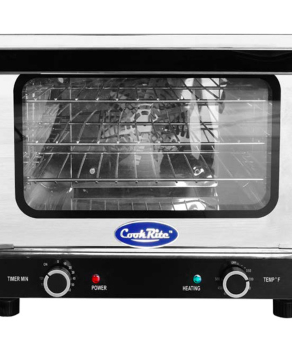 Atosa CTCO-50 CookRite convection oven with double-pane tempered glass door and interior light, commercial kitchen oven | Restaurant Headquarters