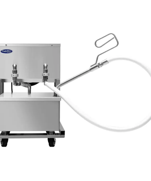 Atosa FPOF-50 commercial fryer filter with stainless steel construction and low-profile oil filtration design | Restaurant Headquarters