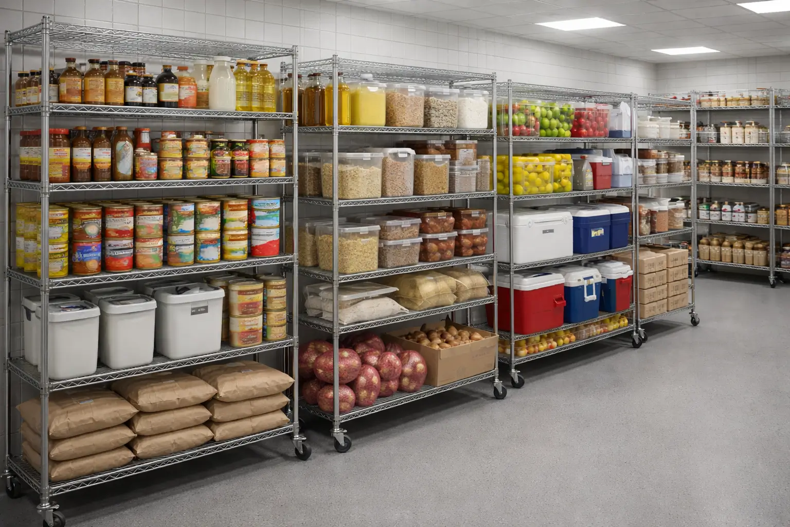 Why the Right Commercial Metal Wire Shelving Matters for Industrial Success