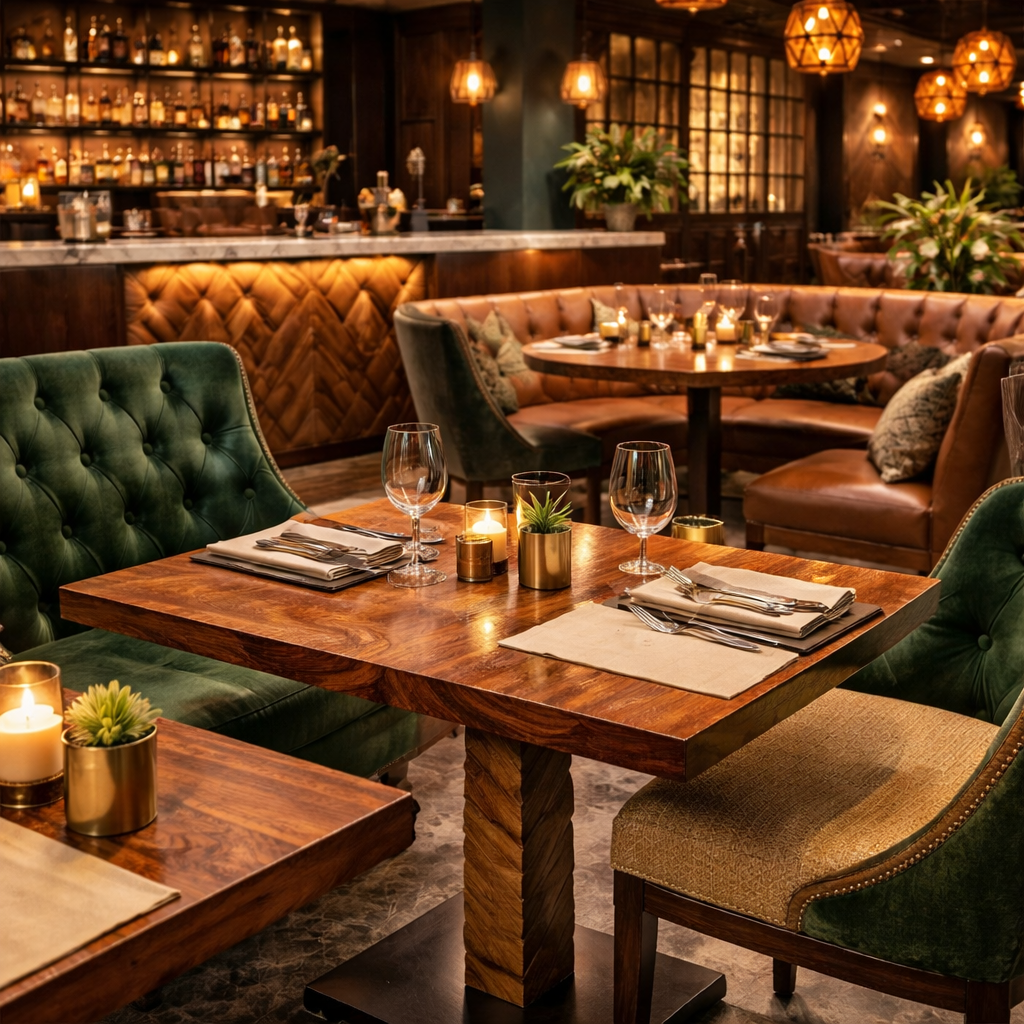 Why Custom Restaurant Furniture Defines Your Dining Experience