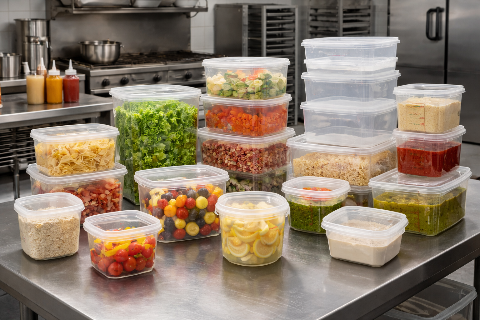 Plastic Containers: The Unsung Hero of the Commercial Kitchen