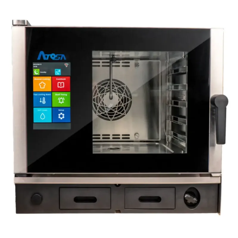 Atosa AEC-0511E Smart Touch Professional Combi Oven – 10” Digital Screen