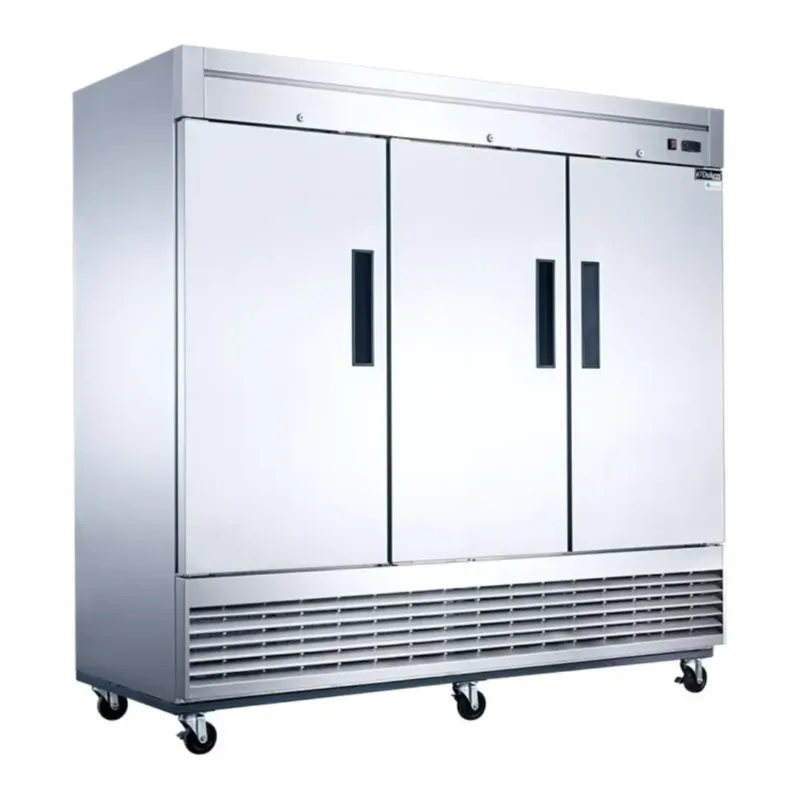 Dukers D83F 3-Door Reach-In Freezer