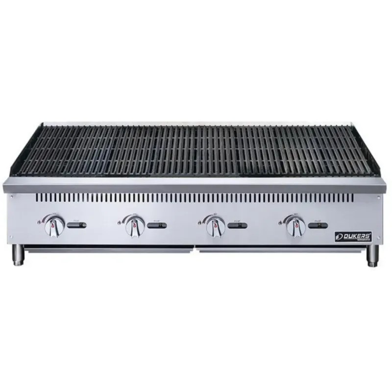 Dukers DCCB48 48″ Commercial Radiant Broiler – 140,000 BTU