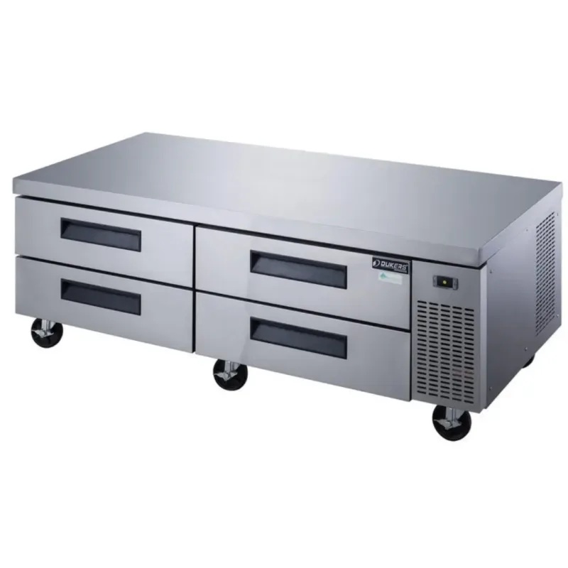 Dukers DCB72-D4 72" 4-Drawer Refrigerated Chef Base