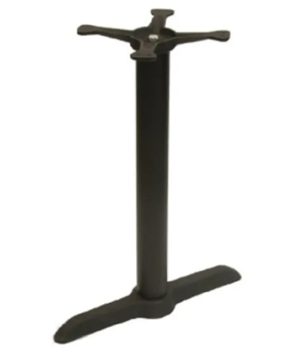 Klinger's Trading B0522 Cast Iron Table Base with Powder Coat Finish | Restaurant Headquarters