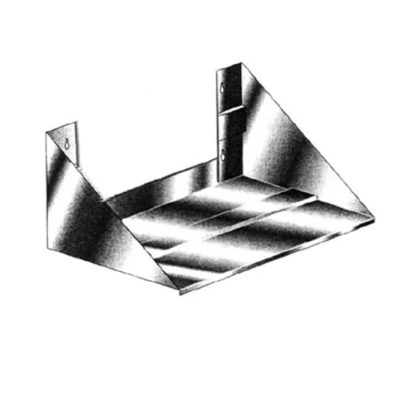 Klinger's Trading MCS2418 Wall-Mounted Microwave Shelf