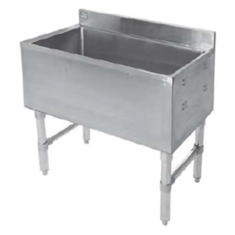 Klinger's Trading IC1824 24" x 18" Underbar Ice Bin - 80 lb Capacity