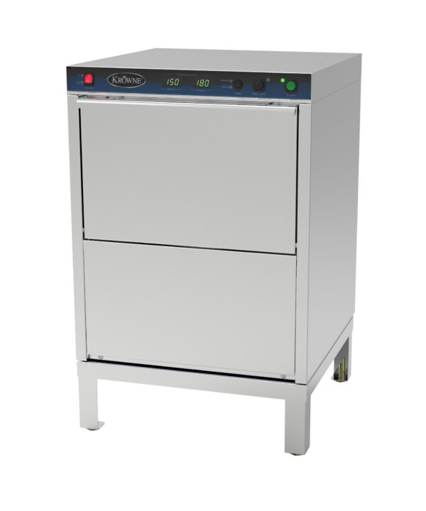 Krowne GWH-24 Underbar High-Temp Glasswasher 24" Stainless Steel with Auto-Clean | Restaurant Headquarters